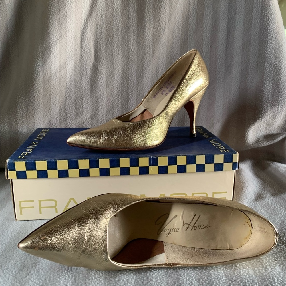 Gold Women's Heels